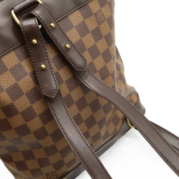 LOUIS VUITTON Brown Damier Backpack - Picture 6 of 10